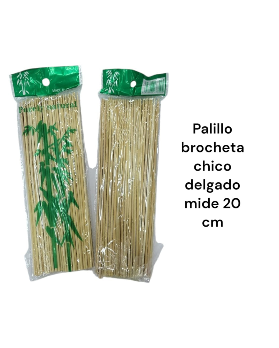 PALILLO BROCHETA CHICA 20CM