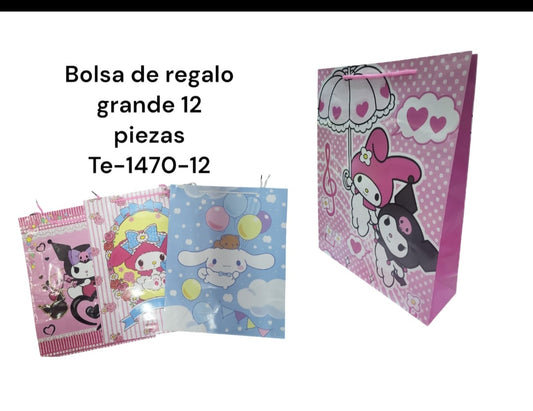 Bolsa De Regalo Disney Grande Te-1470-12