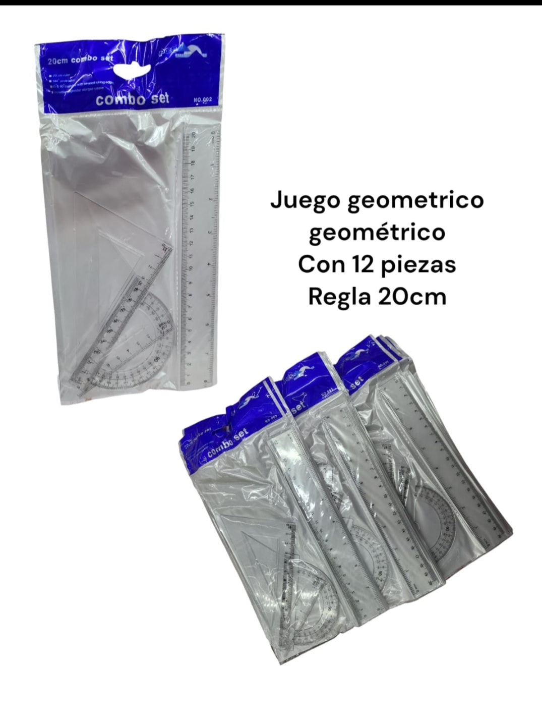 Juego Geometrico Con 12 Chico Ud-3011a