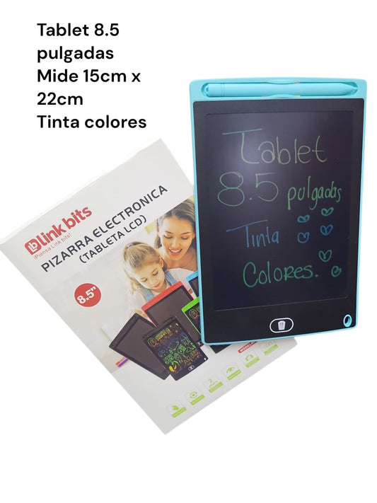 tablet 8,5 pulgadas pinta de colores