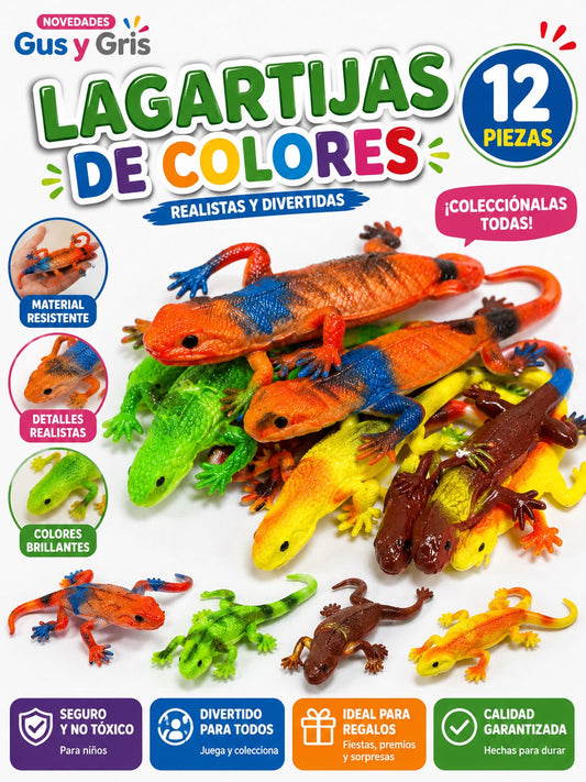 lagartija con 12