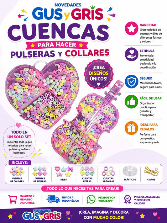 Cuenca estuche rosa