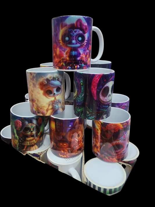 2 Taza halloween