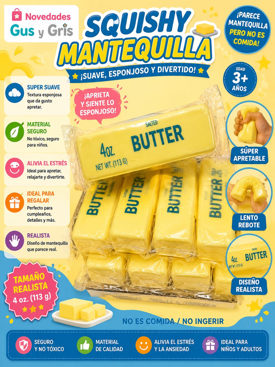 squisy mantequilla