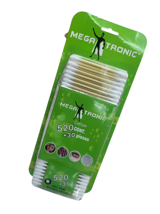 cotonete verde blister