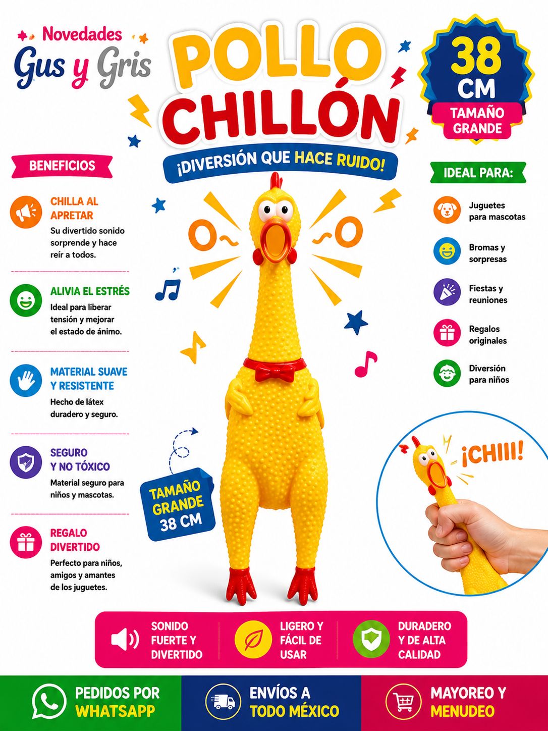 pollo chillon grande