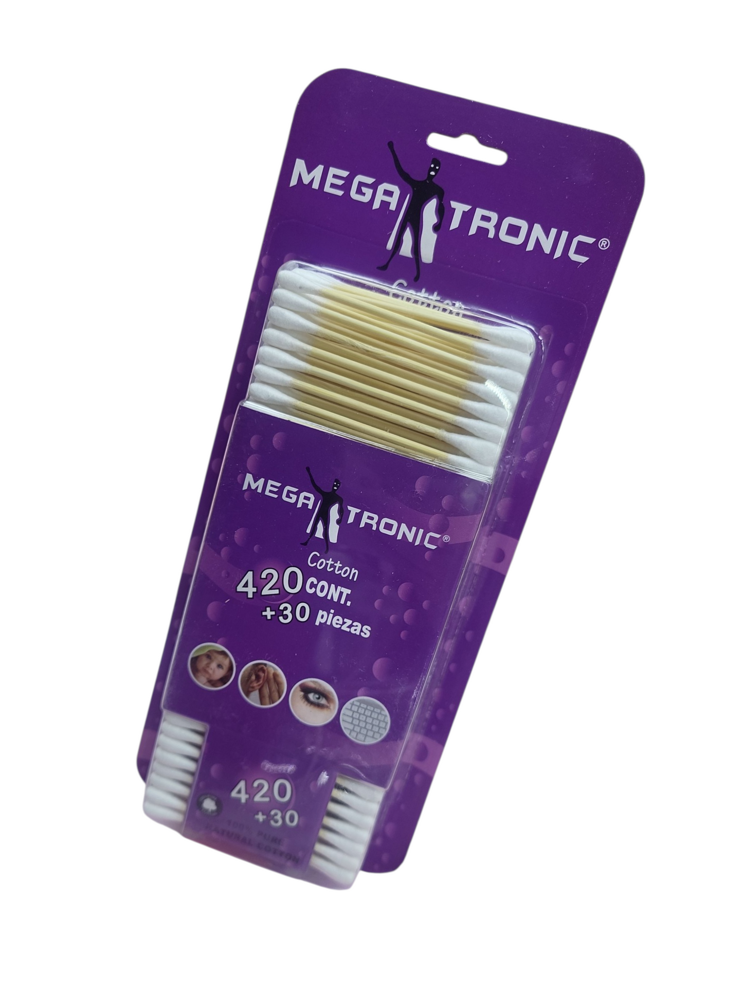 cotonete morado blister