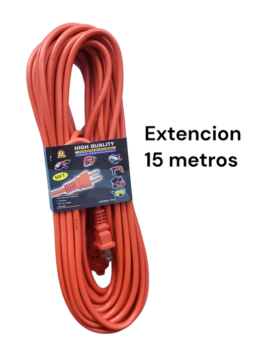 extencion naranja 15 mts e-4