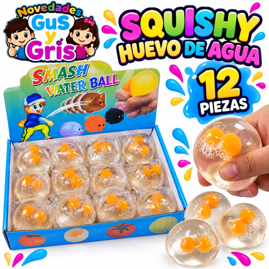 Huevo de agua con 12