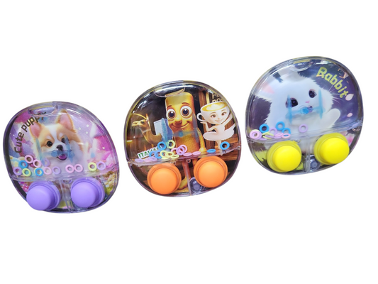 juego de agua redondo animales