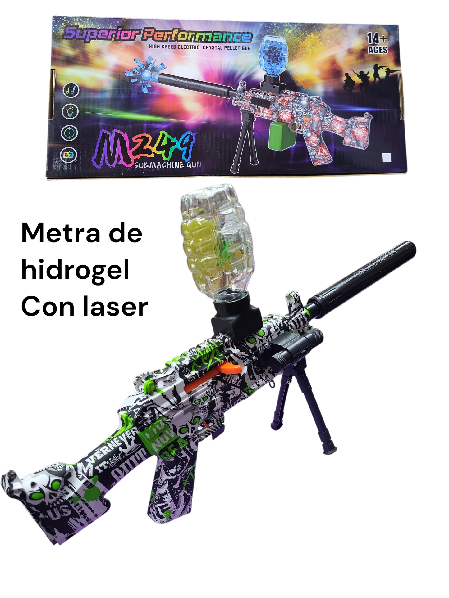 pistola hidrogel metra tg-0541v-2