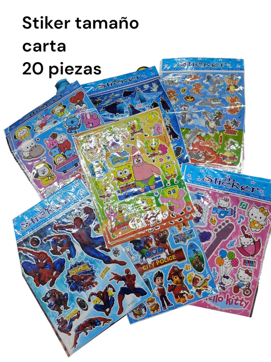 Stiker disney con 20