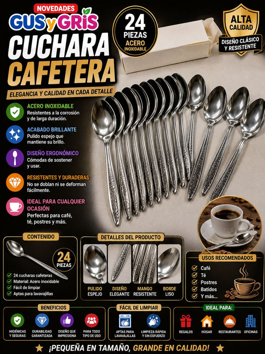 Cuchara Mini Caja Con 24