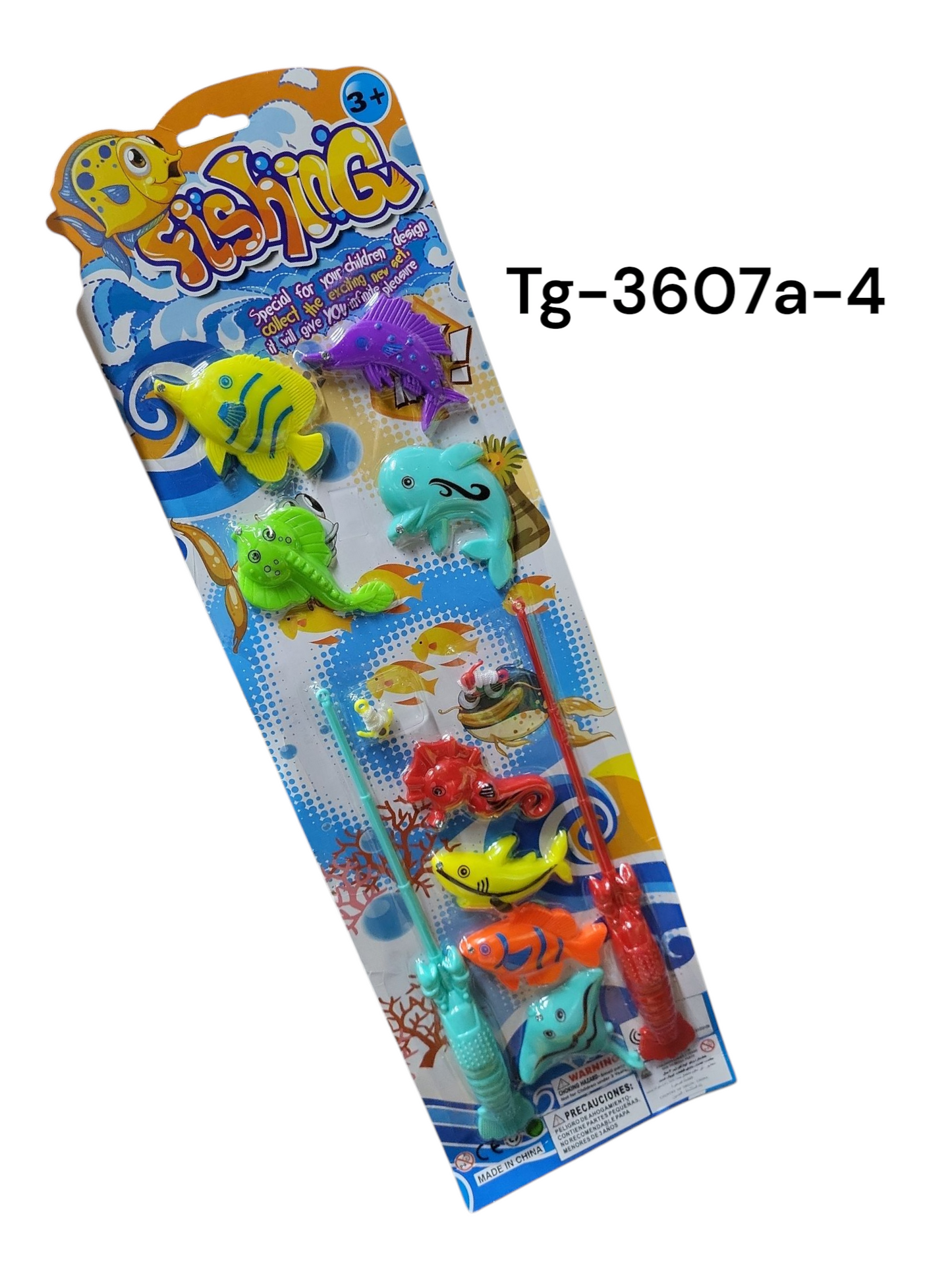 pesca 2 cañas tg-3607a-4