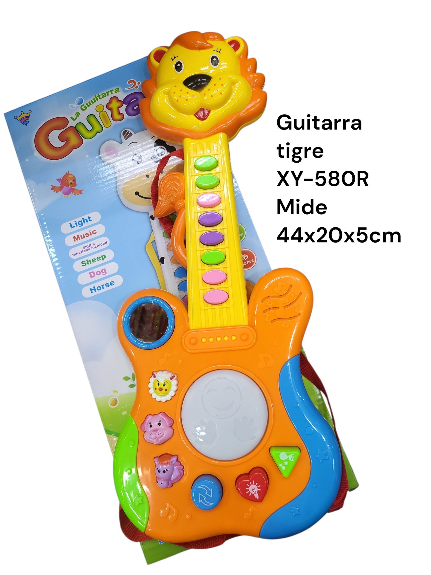 Guitarra tigre XY-580R