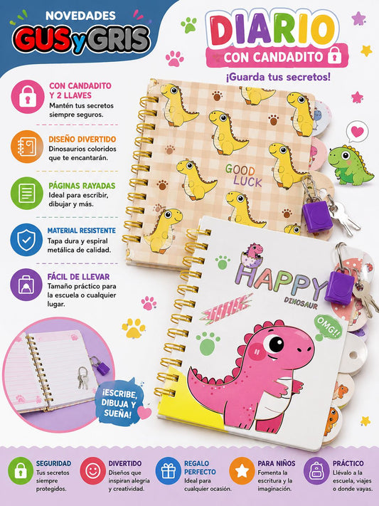 Libreta con candado