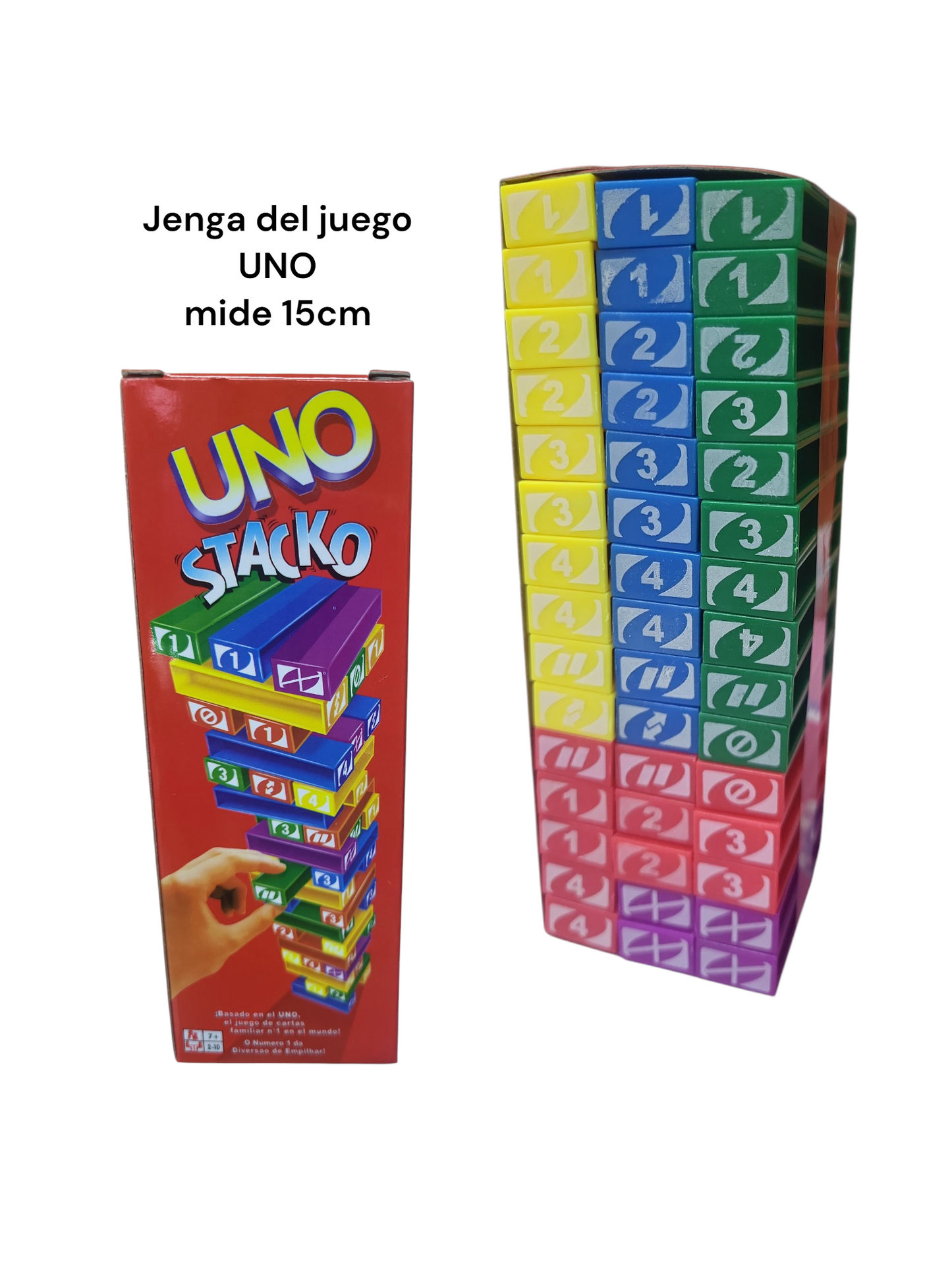 Jenga juego del uno