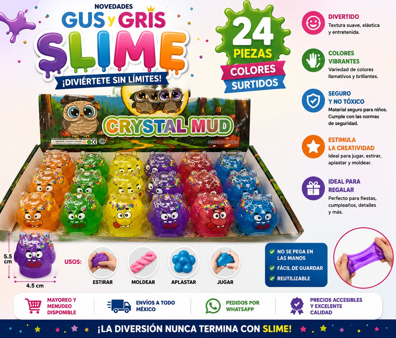 slime moutruo con 24 sl-101