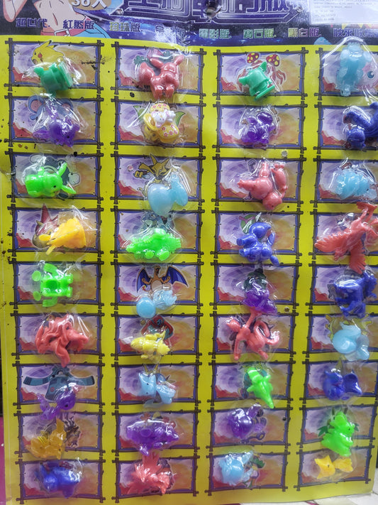 Planilla pokemo 36 piezas