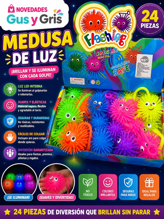 Meduza De Luz Con 24