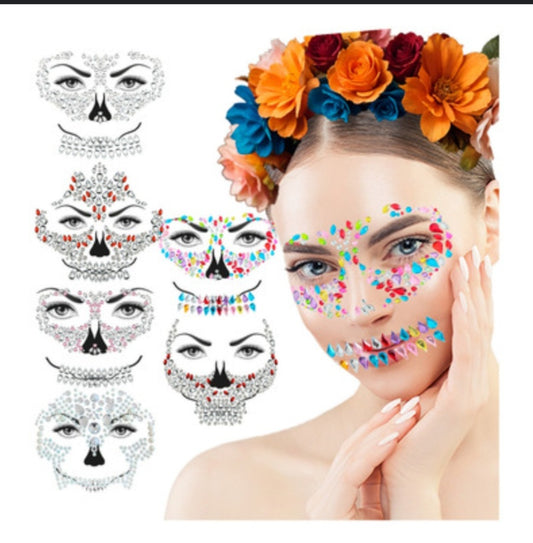 2 muertos stiker brillos con 12 ws-52
