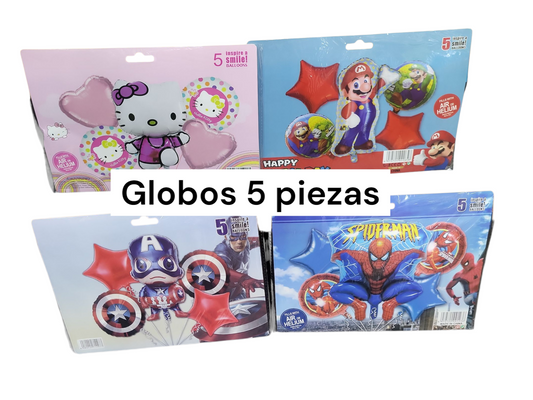 globo metalico disney