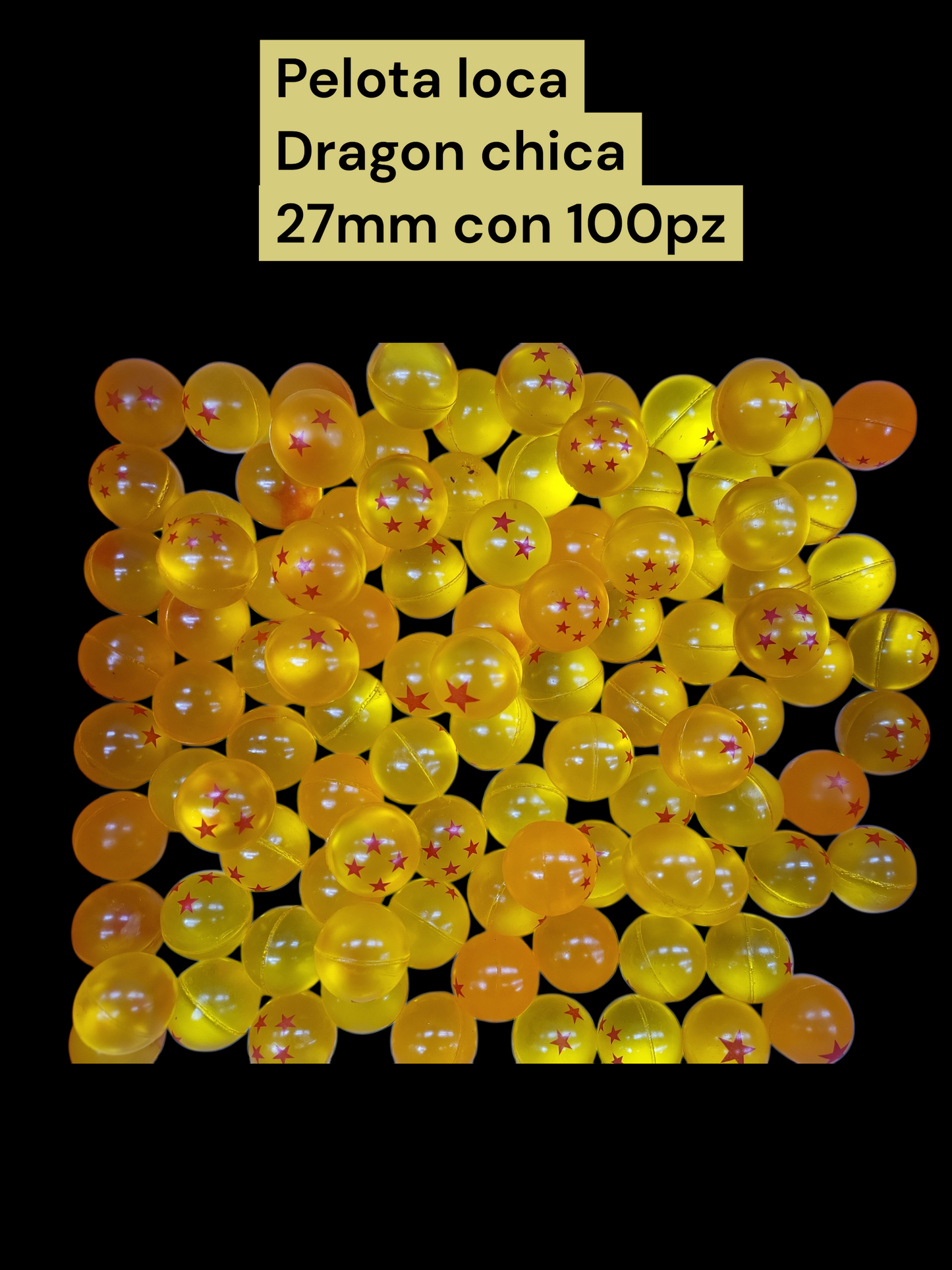 Pelota loka dragon chica 100 pz
