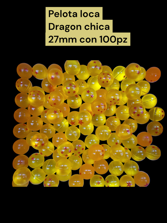 Pelota loka dragon chica 100 pz