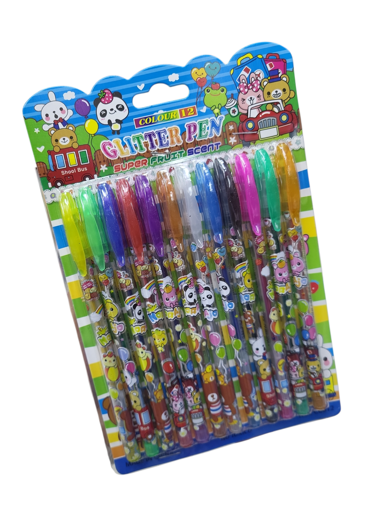 Pluma gel blister con 12