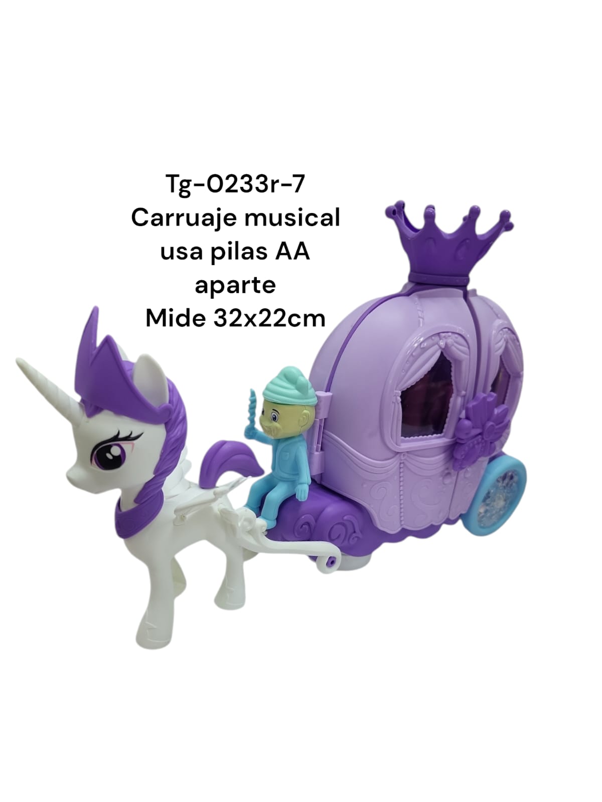 Carruajecorona unicornio