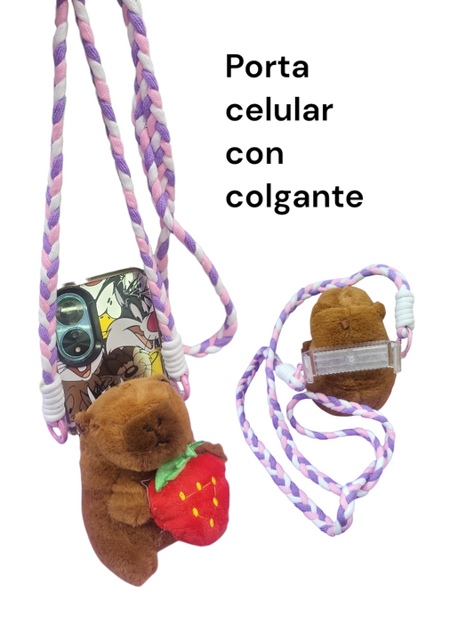 porta celular capibara