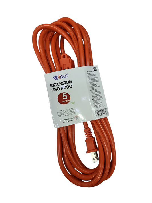 Extencion naranja 5mts