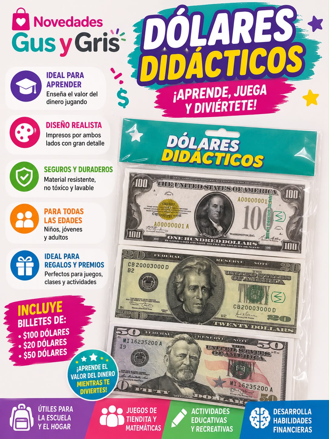 Billete mediano