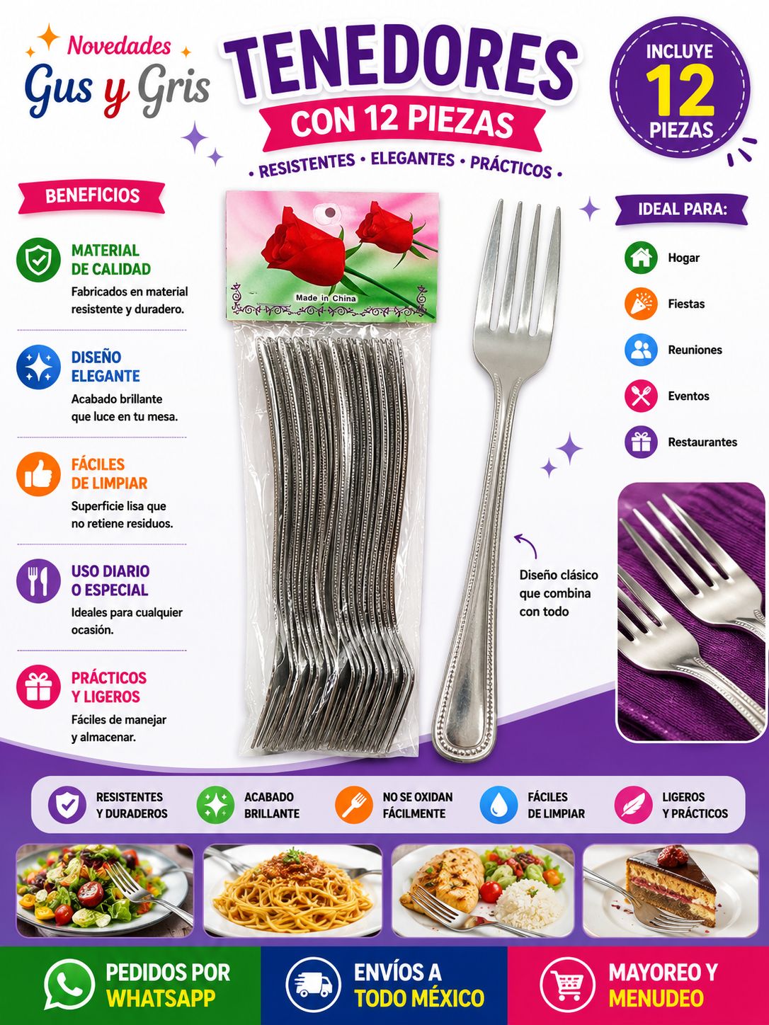 PB-1006A Tenedor