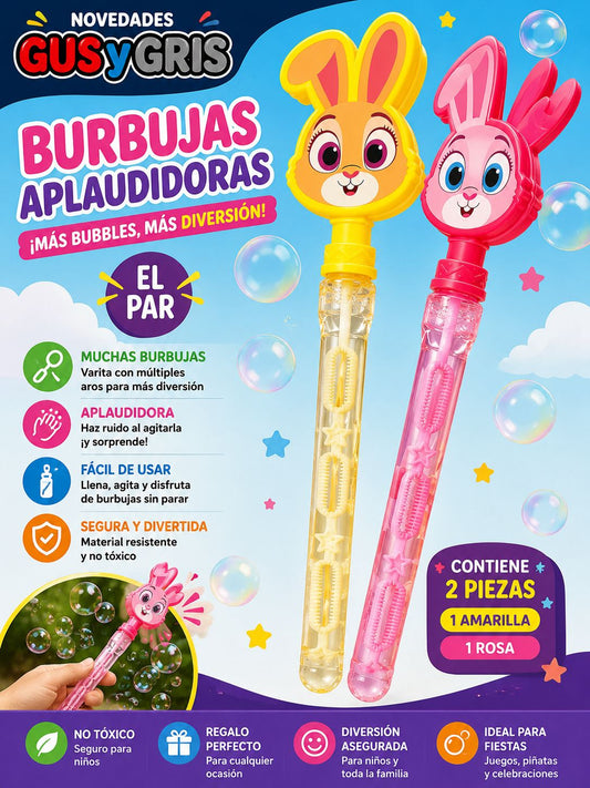 Burbuja aplaudidora con 2