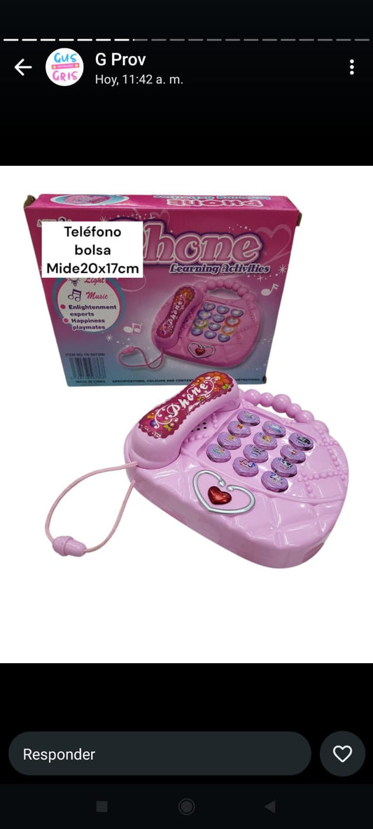 Teléfono bolsa niña XY-554P