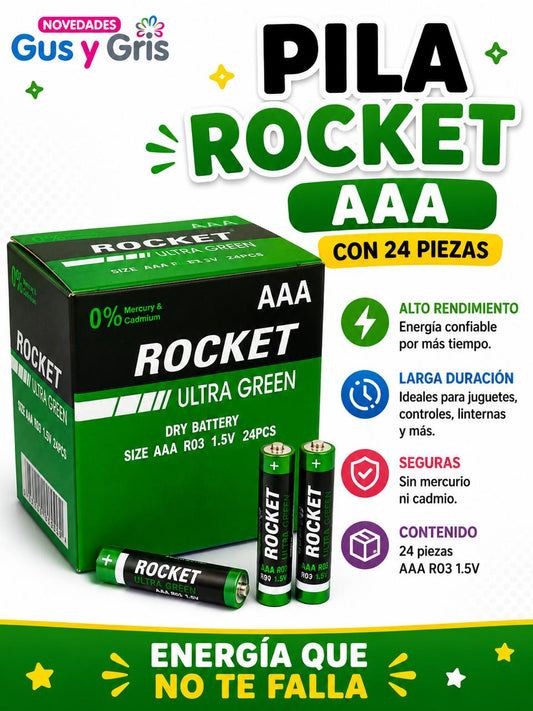pila rocket aaa