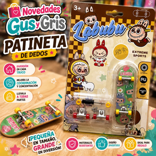 patineta labubu