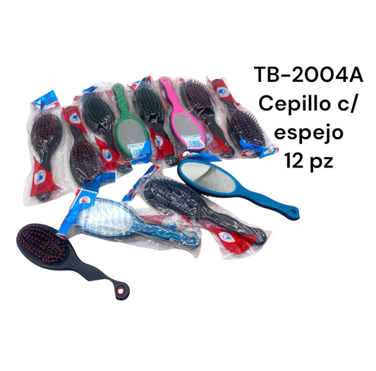 Cepillo con espejo con 12