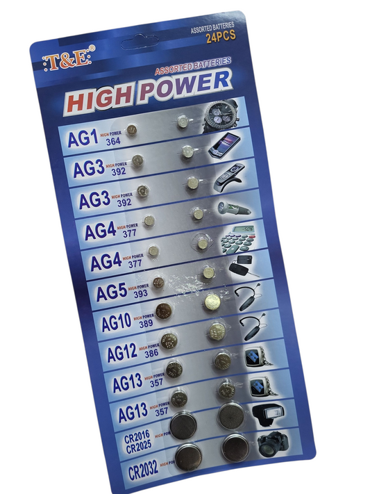 Pila blister varias medidas YD-0004F