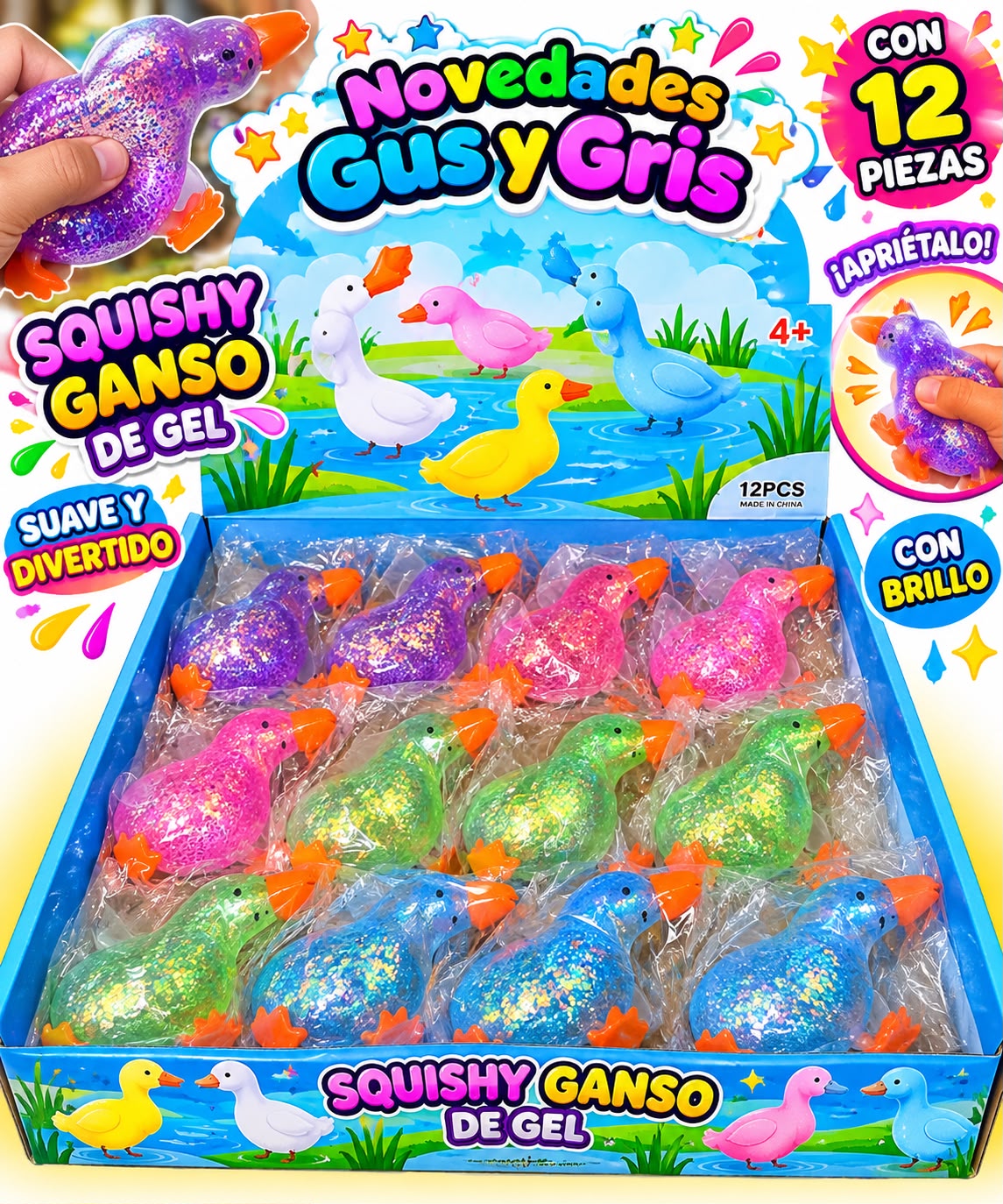 squisy ganzo con 12