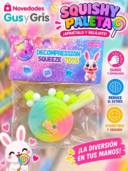 squisy paleta caramelo