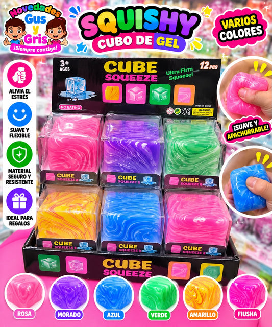 Cubo de gel Nacarado