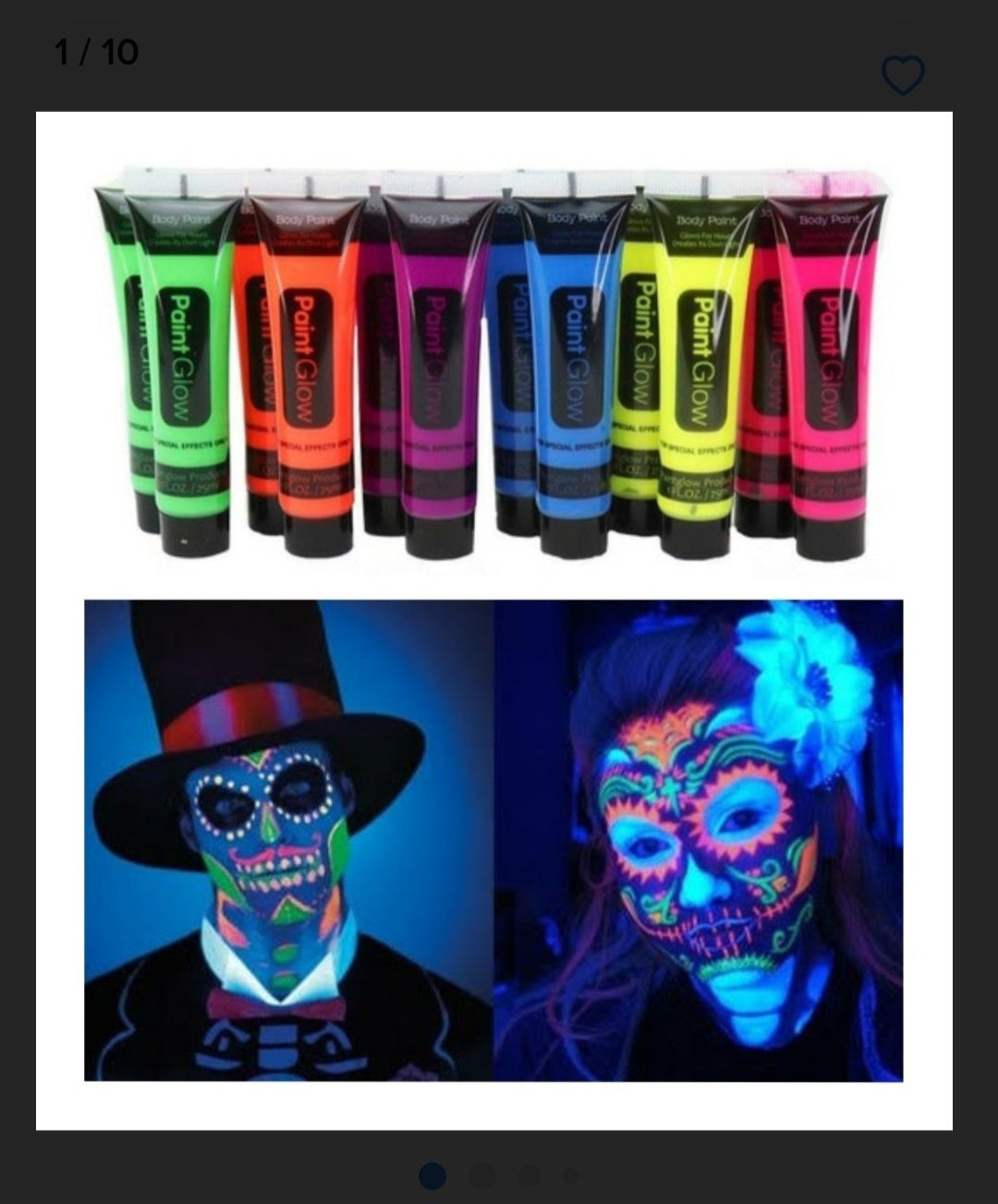 Pintura neon con 12