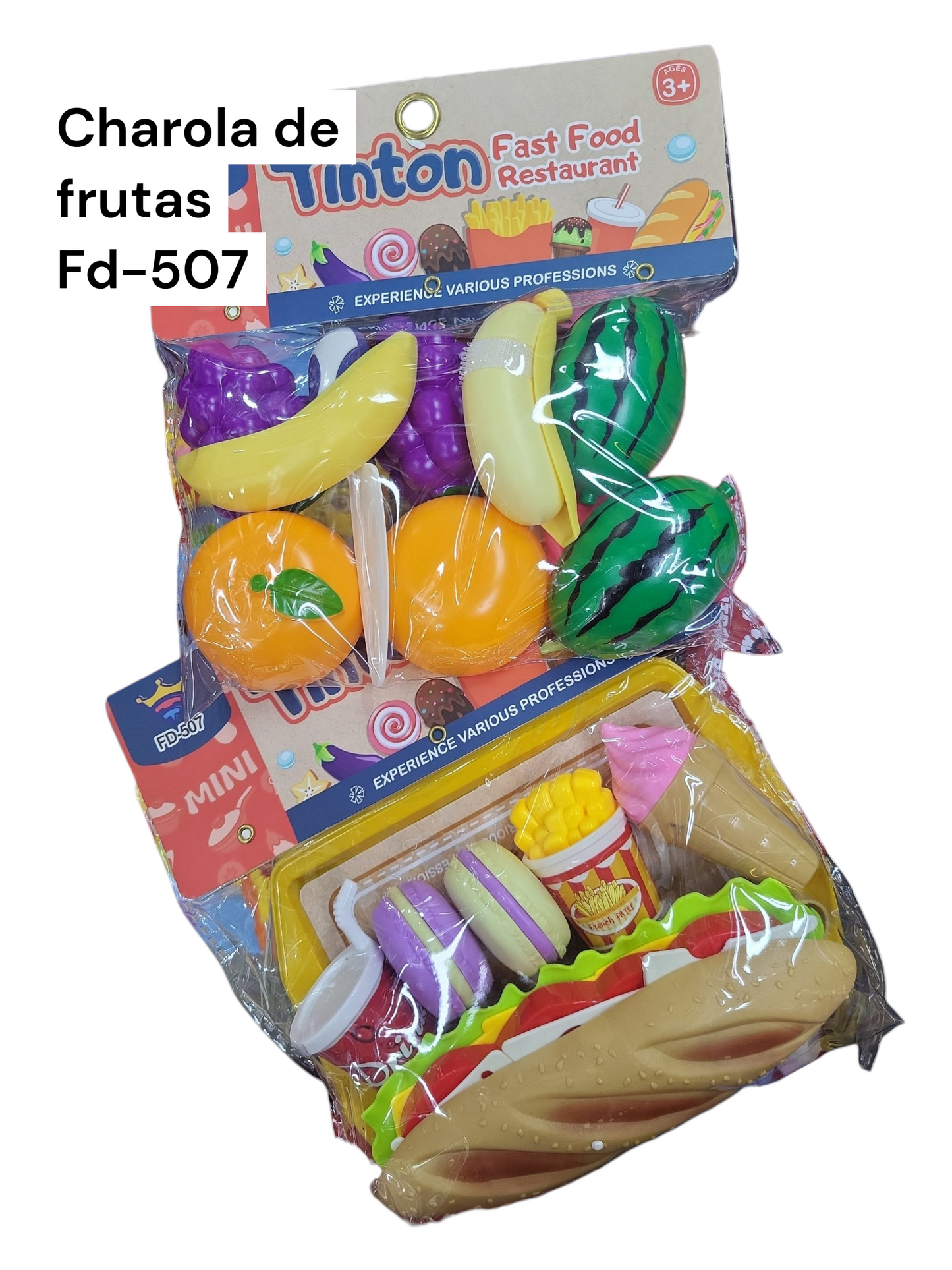 Hamburguesa charola chica FD-507