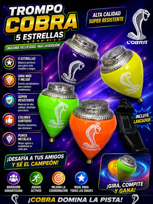5 estrella cobra neon