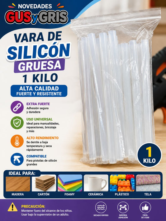 Silicon entrada grueso 1 kilo