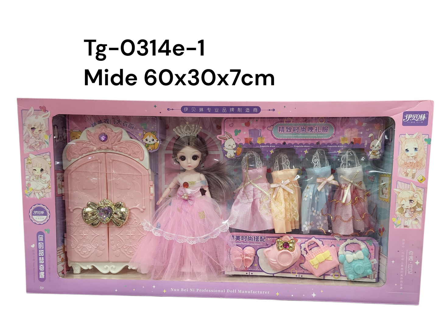 Muñeca vestidos tg-0314e-1