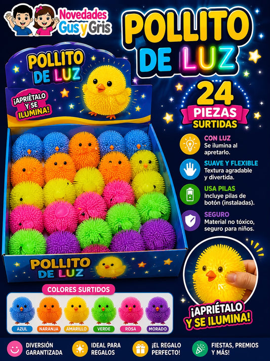 Medusa pollito con 24 piezas
