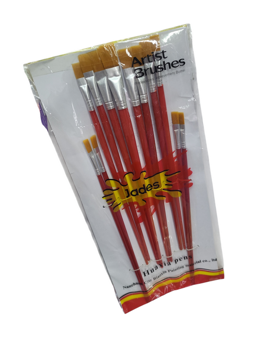 Kid de pinceles 12 pz diferentes tamaños